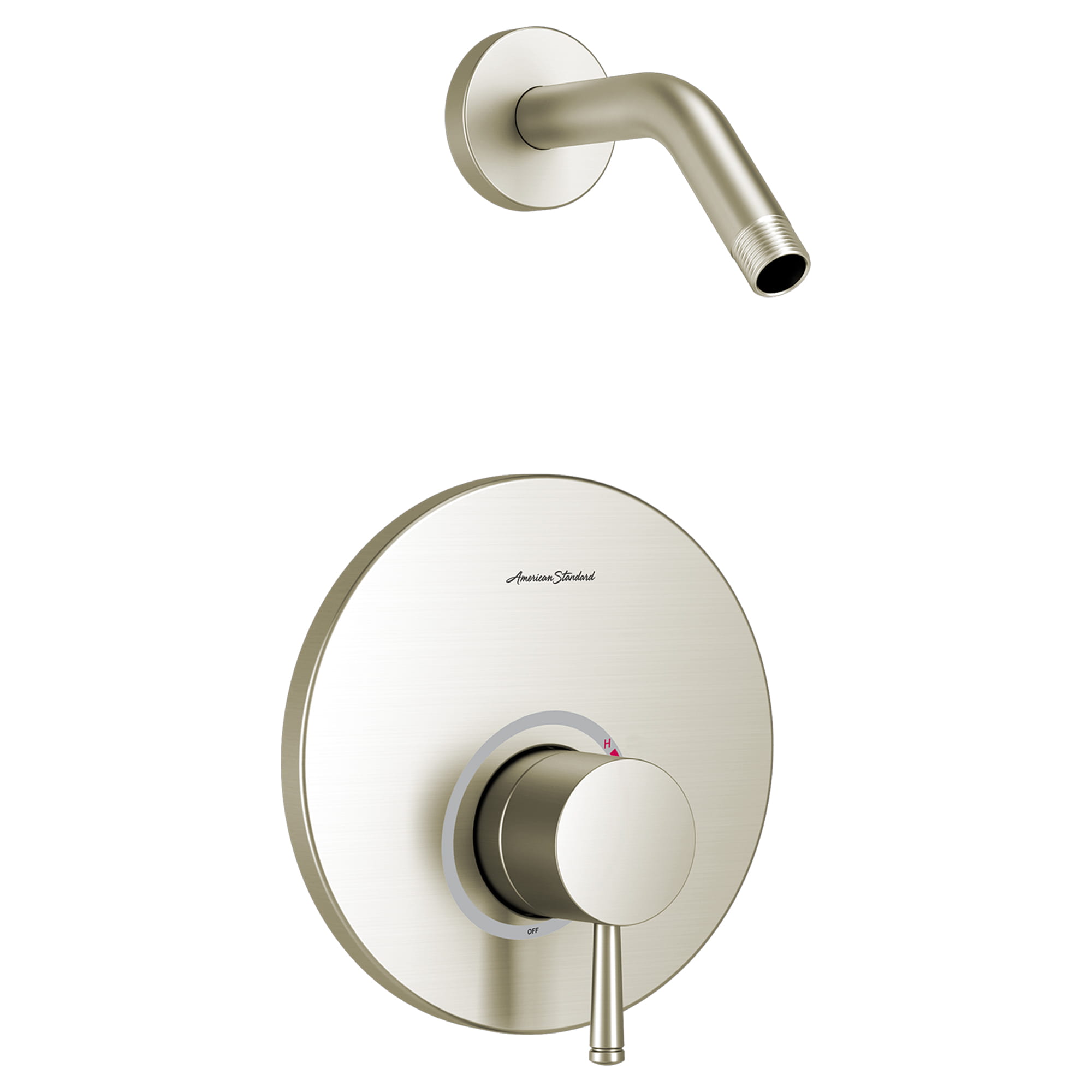 Serin® Shower Trim Kit, Double Ceramic Pressure Balance Cartridge With Lever Handle